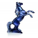 Baccarat Marengo Horse Sculpture, Midnight Blue