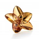 Baccarat Bloom Gold Flower Sculpture