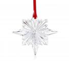 Baccarat Crystal 2023 Annual Dated Christmas Star Ornament, Clear