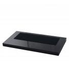 Steuben Desk Accessory, Granite 7" Black Base