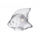 Lalique Clear Fish Sculpture