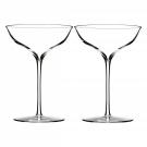 Waterford Crystal, Elegance Saucer Champagne Belle Coupe, Pair