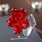 Waterford Crystal, Fleurology Flower Irish Rose, Red