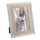 Vera Wang Wedgwood With Love 8x10" Gold and Silver Metal Picture Frame
