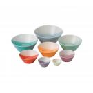 Royal Doulton 1815 Mixed Bowls Set of 8 Bright Colors