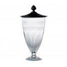 Wedgwood Iconic Crystal Vase with Jasper Lid, Large