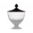 Wedgwood Iconic Crystal Vase with Jasper Lid, Medium