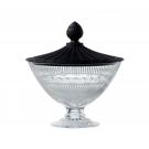 Wedgwood Iconic Crystal Vase with Jasper Lid, Small