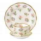 Royal Albert 100 Years 1920 Teacup, Saucer and 8" Plate Setspring Meadow