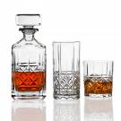 Marquis by Waterford Crystal Brady Decanter, 2 DOF Tumbler Set