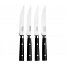 Royal Doulton Gordon Ramsay Knives 4-Piece Steak Knife Set Black