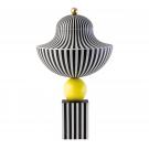Wedgwood 14.6" Prestige Jasperware Lee Broom Vase on Yellow Sphere, Limited Edition