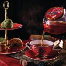 Wedgwood China Paeonia Blush Teapot Glass, With Ceramic Lid