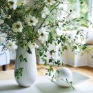 Wedgwood China White Folia Sculptural Bowl 10.2"