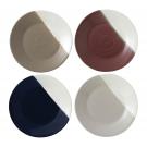Royal Doulton Coffee Studio Plate 6.3" Set of 4 Mixed Colors