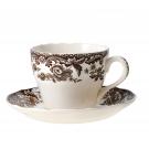 Spode Delamere China Teacup and Saucer