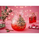 Spode Christmas Tree Glassware Glass Pitcher