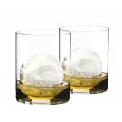 Riedel O Stemless, Classic Bar Whiskey Glasses, Pair