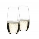 Riedel O Stemless, Champagne Glasses, Pair