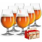 Spiegelau Beer Classics 15.5 oz Beer Tulip Glass Set of 6