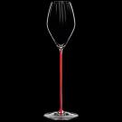 Riedel High Performance Champagne Glass, Single Red