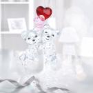 Swarovski Crystal Kris Bear Heart Balloons