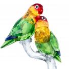 Swarovski Crystal Paradise Lovebirds Sculpture