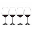 Riedel Heart to Heart Cabernet Sauvignon Wine Glasses Gift Set, 3+1 Free