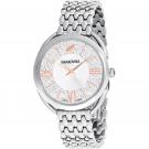 Swarovski Crystalline Glam Watch, Metal bracelet, White, Stainless steel