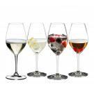 Riedel Mixing Champagne Glasses Tasting Set of Four