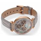 Swarovski Watch Passage Stainless Chrono Taupe Mother or Pearl, Rose Gold