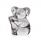Steuben Crystal Koala Hand Cooler Paperweight