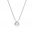 Swarovski Millenia Trilliant Cut Crystal and Rhodium Pendant Necklace