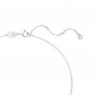 Swarovski Jewelry Necklace Volta, Pendant Bow White, Rhodium