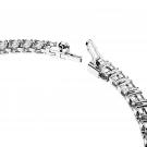 Swarovski Jewelry Bracelet Matrix, White, Rhodium S