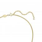 Swarovski Mom Pendant Necklace, White and Gold