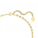Swarovski Crystal and Gold Rota V Pendant Necklace
