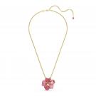 Swarovski Jewelry Necklace Florere, Necklace Brooch, Rose Gold