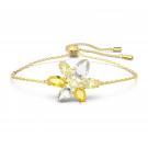 Swarovski Jewelry Bracelet Gema, Yellow and Gold M