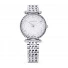 Swarovski Crystalline Wonder Metal Bracelet Silver Crystal Stainless Steel Watch