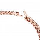 Swarovski Jewelry Bracelet Matrix, White, Rose Gold S