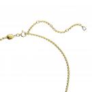 Swarovski Crystal and Gold Love Volta Pendant Necklace