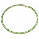 Swarovski Jewelry Necklace Matrix, Necklace M Green, Gold M