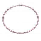 Swarovski Jewelry Necklace Matrix, Necklace S Purple, Rhodium M