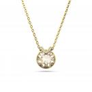Swarovski Golden Crystal and Gold Bella Pendant Necklace