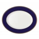 Wedgwood Renaissance Gold Oval Platter 13.75"