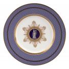 Wedgwood Anthemion Blue Accent Salad Plate, Single