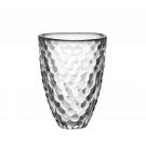 Orrefors Crystal 6.3" Raspberry Vase