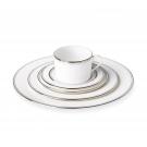 Kate Spade China by Lenox, Library Lane Platinum, 5 Piece Place Setting