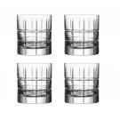 Orrefors Street Old Fashioned Set of 4